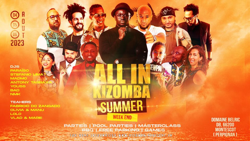 SUMMER WEEKEND – ALL IN KIZOMBA FESTIVAL